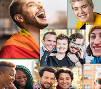 Faces of LGBTQ+ people