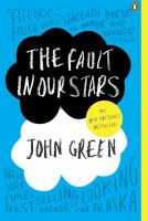 The fault in our stars book cover