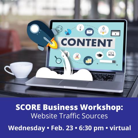 Computer with rocket ship coming out of keyboard