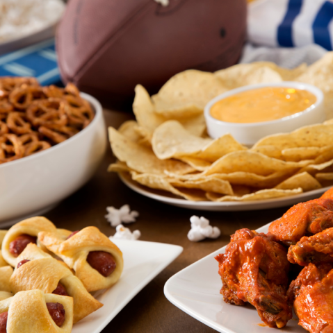 Tailgating food