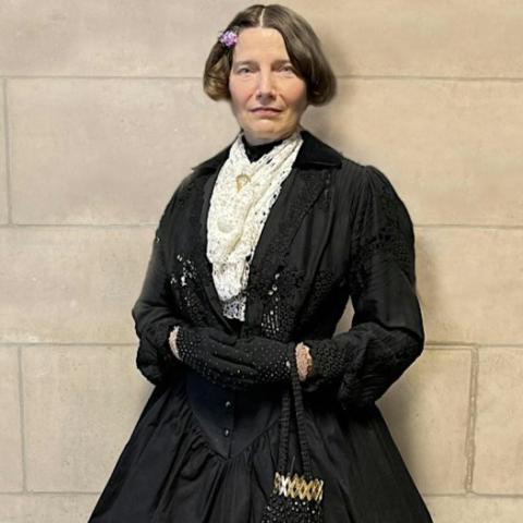 Megan Wells as Clara Barton