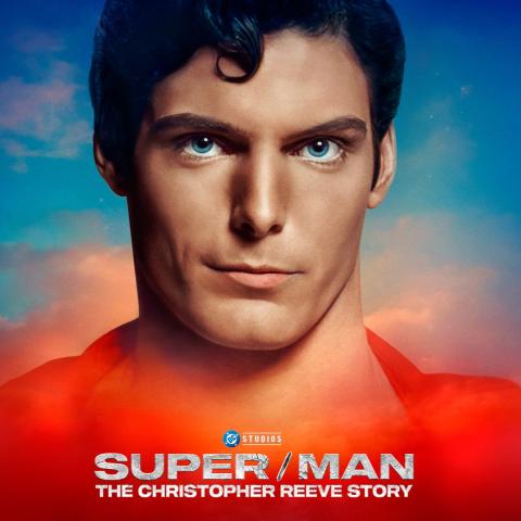 Actor Christopher Reeve portraying Superman