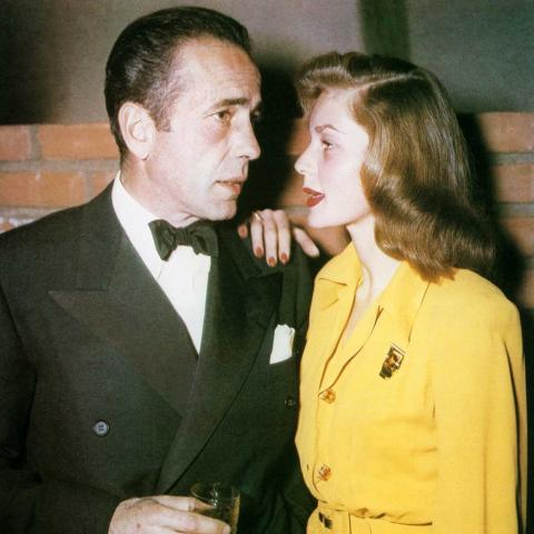 Humphrey Bogart and Lauren Bacall