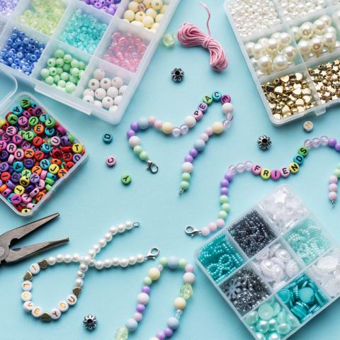 Charm bracelets and beads