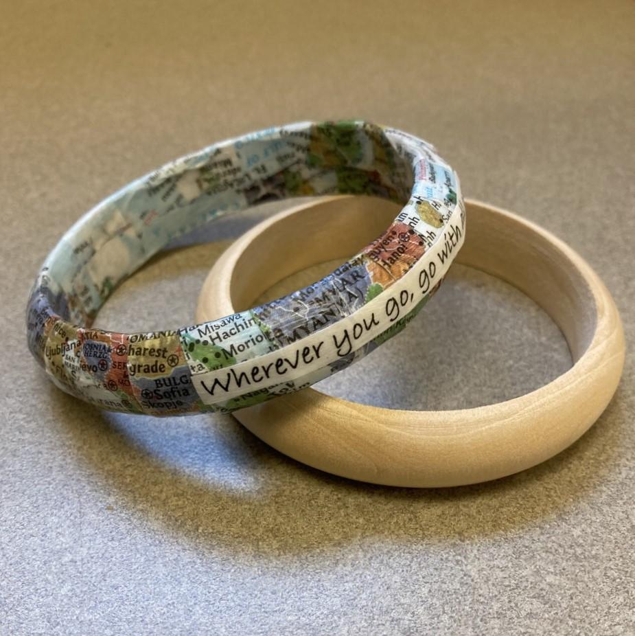 DIY: Decoupage Bracelet