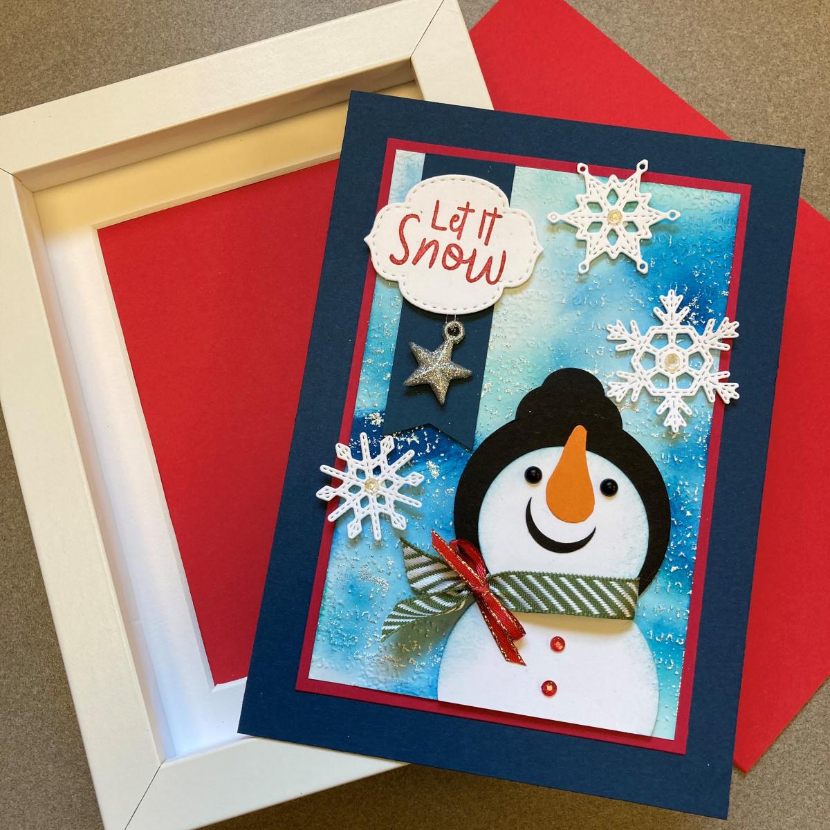 Holiday Shadow Box Art