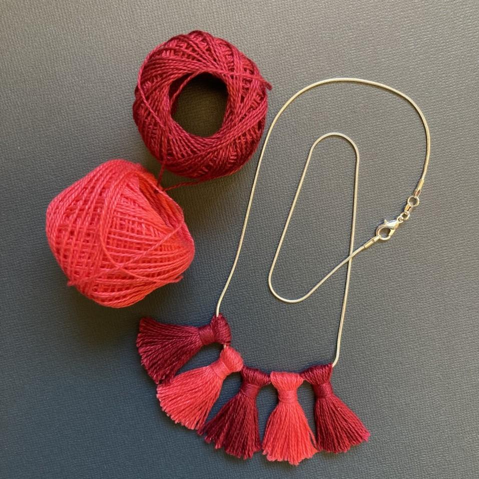 Tassel necklace