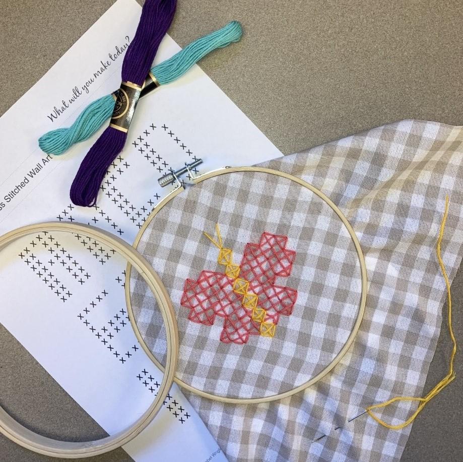 Cross Stitch Wall Art