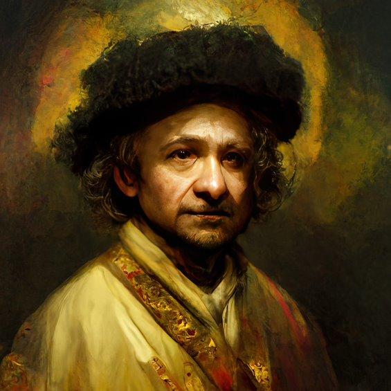 Rembrandt portrait