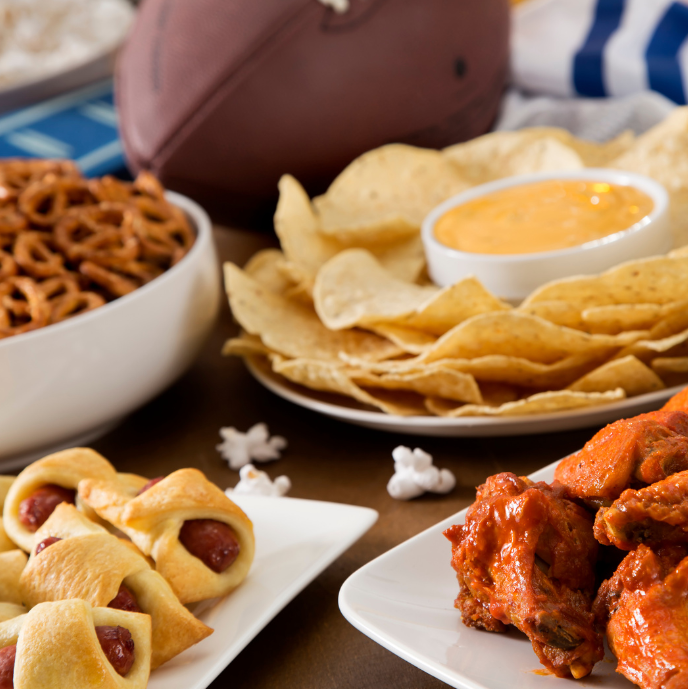 Tailgating food