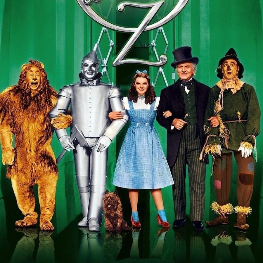 Wizard of Oz characters in line