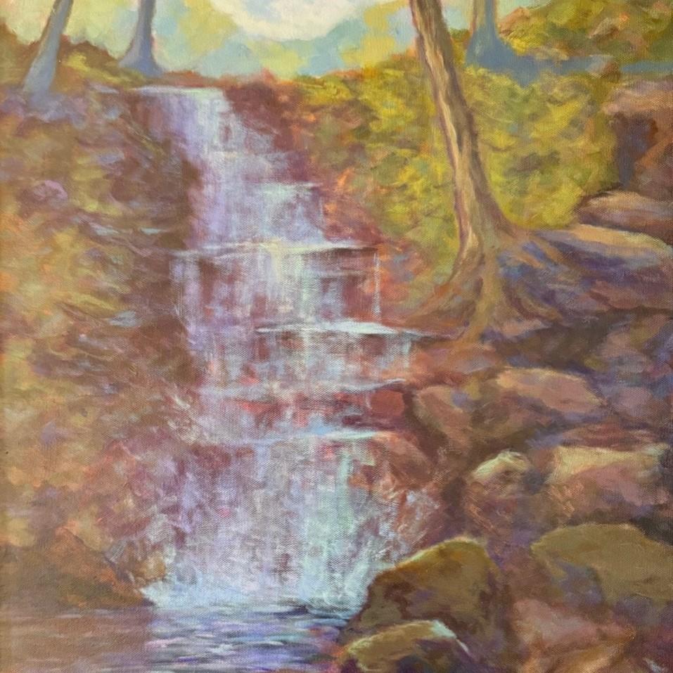 landscape painting by artist Christopher Hughes