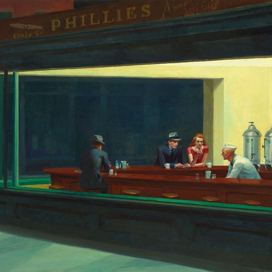 Edward Hopper's painting, Nighthawks