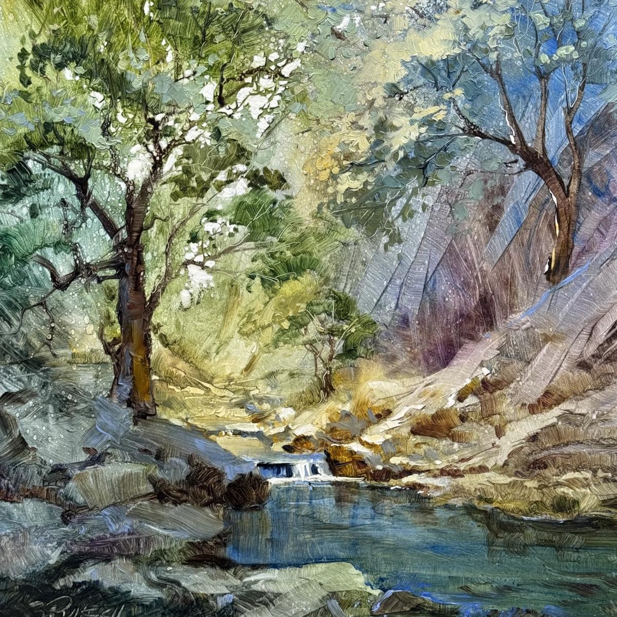 Oil landscape painting by artist Steve Puttrich