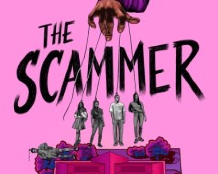 Book cover for The Scammer by Tiffany D. Jackson